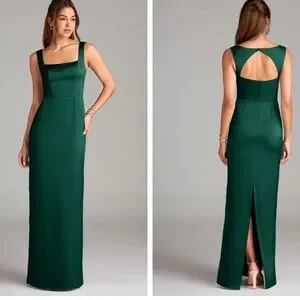 emerald green dress lipstick Tina Holly Couture Designer TA803 Emerald Green Long Sleeve Formal Dress Green / 24 AUS